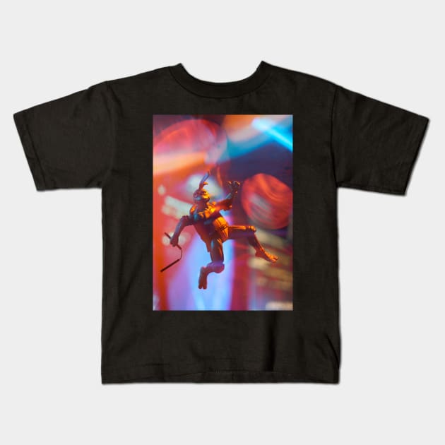 Michaelangelo Kids T-Shirt by Mikes Monsters